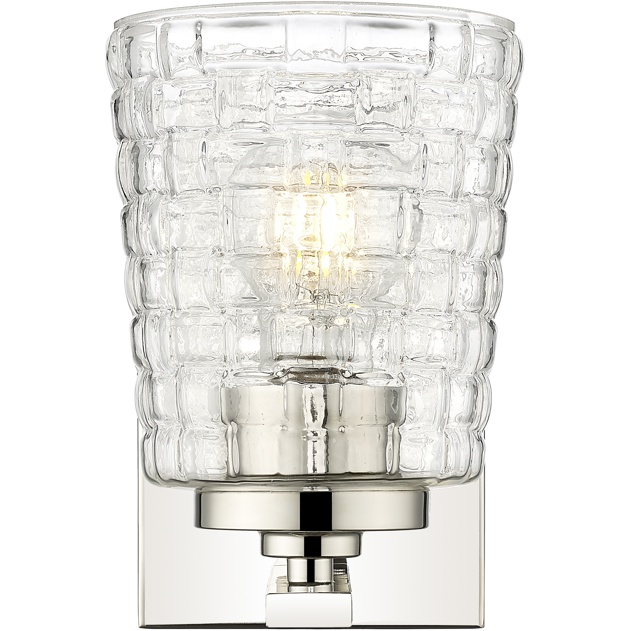 Saben Wall Sconce Wall Light in Polished Nickel